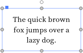 EvHTextAlignment.Center aligns the text with the vertical axis in the middle 
between the left and right margins