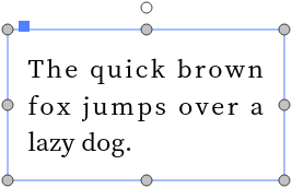 EvHTextAlignment.Full distributes the text evenly between the left and right margins