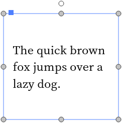EvVTextAlignment.Center aligns the text with the vertical line in the middle 
between the left and right margins